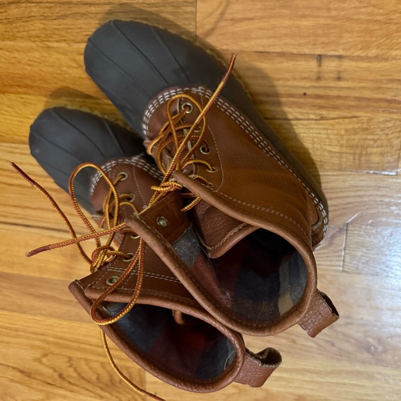 LIKE NEW! L.L. Bean Flannel-Lined Insulated Boots - Size 9 (Men’s)